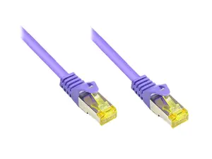 Сетевой кабель Good Connections Cat7 RJ-45 0.15м S/FTP Фиолетовый