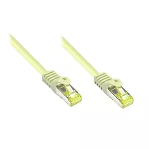 Networking Cable Alcasa 0.15m Cat7 RJ-45 Grey S/FTP