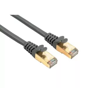 Hama 10m Cat5 Patchcable STP сетевой кабель Черный