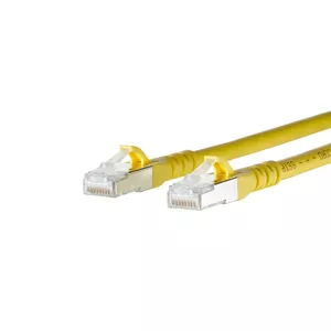 Networking Cable METZ CONNECT Cat.6A Yellow 1.5 m