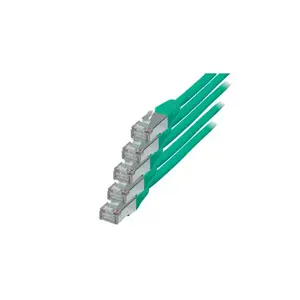 Сетевой кабель ShiverPeaks 75711-HG-SET5 Зеленый Cat6 S/FTP RJ45-RJ45 1м
