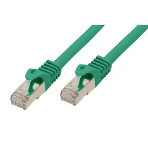 Сетевой кабель S/CONN Cat7 15м Зеленый