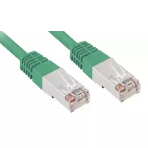 Sharkoon 1.5m Cat.5e S/FTP networking cable Green Cat5e S/FTP (S-STP)