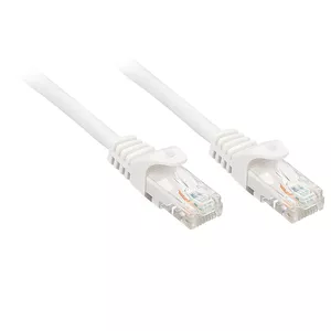 Lindy RJ-45/RJ-45 Cat.6 0.3m tīkla kabelis Balts 0,3 m Cat6 U/UTP (UTP)