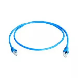 Patch cable Telegärtner L00003A0250 Cat6a blue, 5 m, RJ-45 to RJ-45