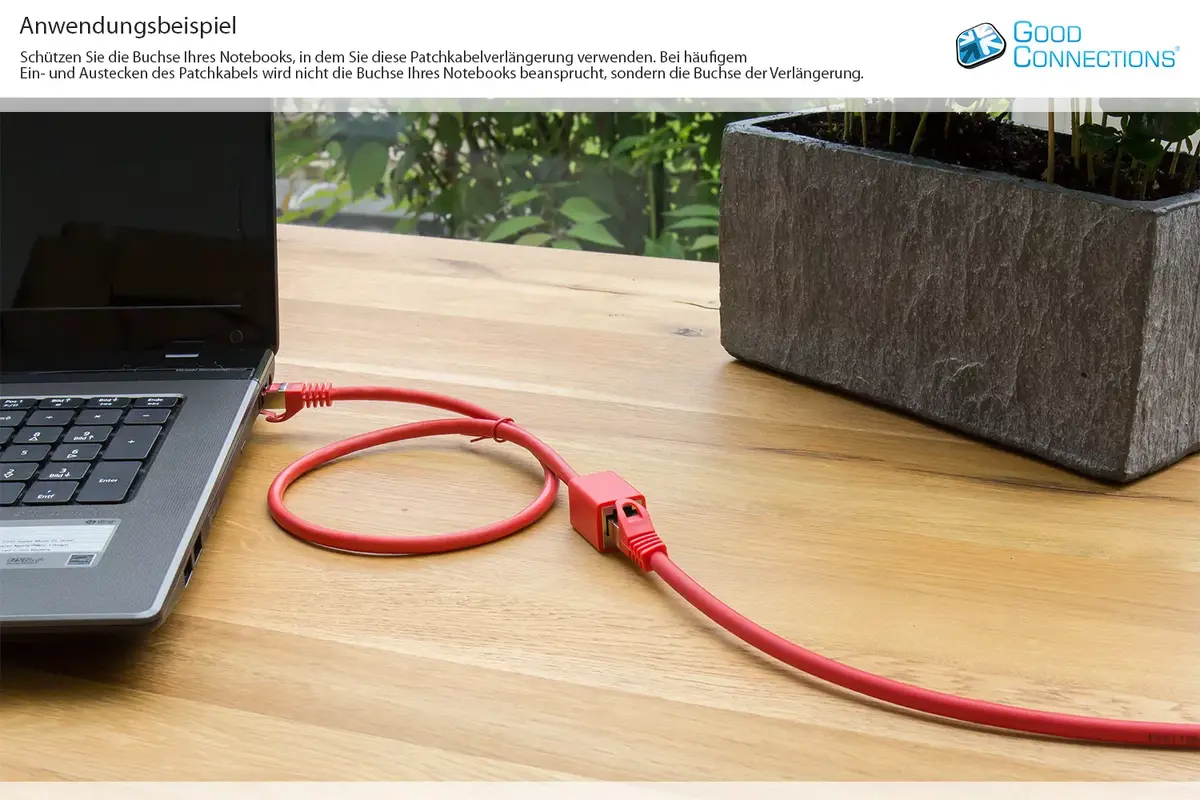 Сетевой кабель Good Connections Alcasa 8063VR-100R Cat6 10 м Photo 3