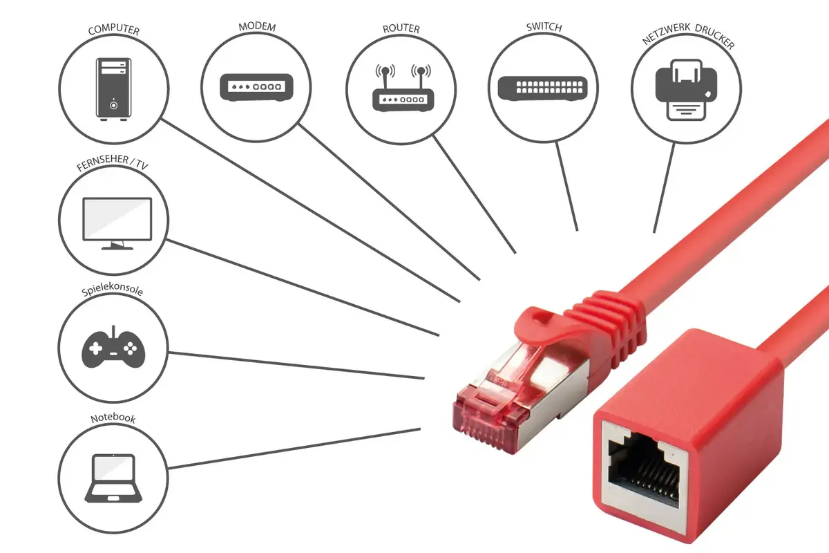 Сетевой кабель Good Connections Alcasa 8063VR-100R Cat6 10 м Photo 4