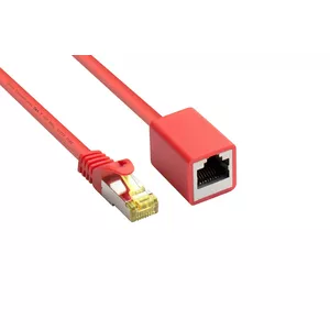 Сетевой кабель Alcasa 8070VR-010R RJ-45 Cat7 1м Красный