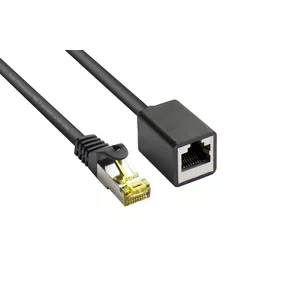 Сетевой кабель Alcasa 8070VR-010S RJ-45 Cat7 1 м Черный