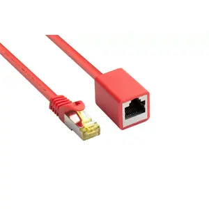 Сетевой кабель Alcasa 8070VR-030R RJ-45 Cat7 3м Красный