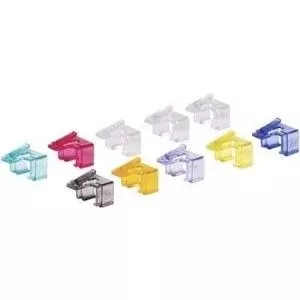 Network cable repair clip Renkforce RF-NW-RC — 10 pieces for RJ45/RJ12/RJ11 cable repair