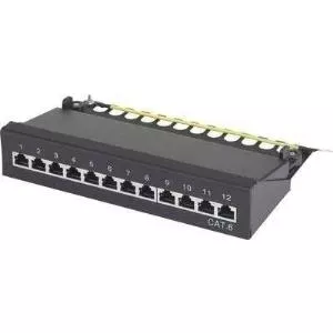 Patch Panel Renkforce 12‑Port CAT6, 1U rack, model 001485575