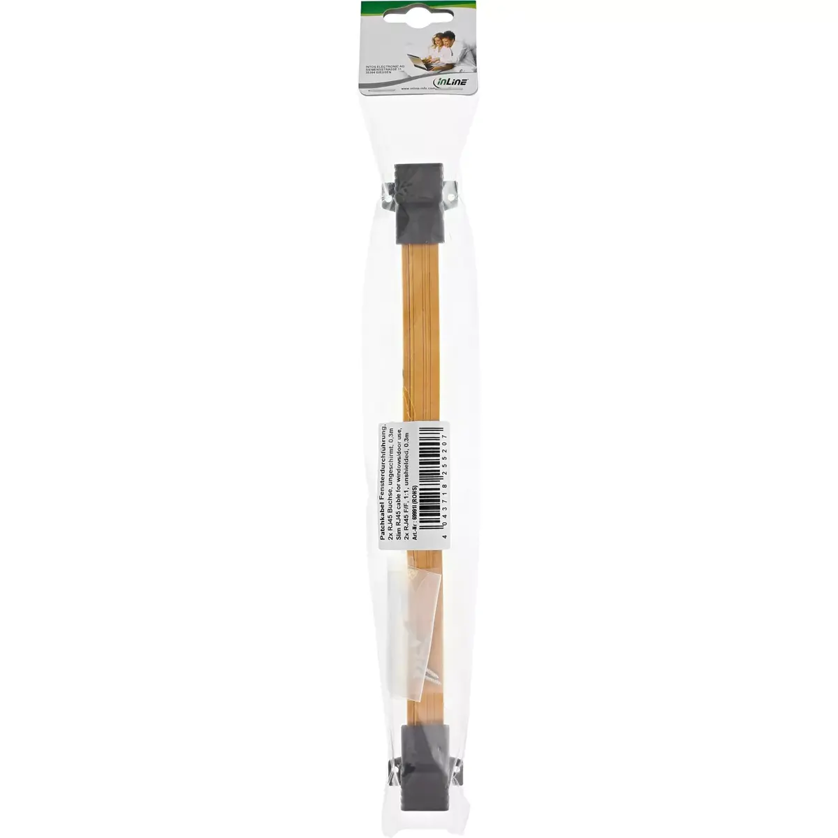 InLine Slim RJ45 Cable 69991I Photo 3