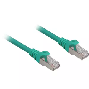 Networking cable Sharkoon Cat.6a SFTP RJ-45 Cat6a 0.25 m Green