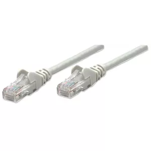Network patch cable INTELLINET Cat5e 2 m, U/UTP (CCA), RJ-45 to RJ-45, grey