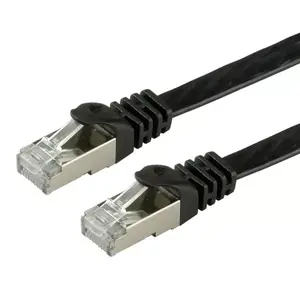Networking Cable VALUE 21.99.0834 Black 1.5m Cat6a F/UTP