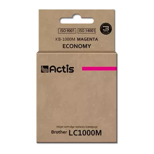 Картридж для печати ACTIS KB-1000M совместимый с Brother, пурпурный (Magenta), 36 мл, стандартная ёмкость