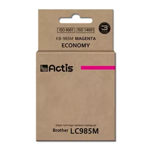 Ink cartridge ACTIS KB-985M compatible for Brother LC-985M Magenta 19.5 ml, Standard Yield