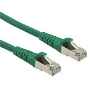 Networking Cable ROLINE CAT.6a S/FTP Green 2 m