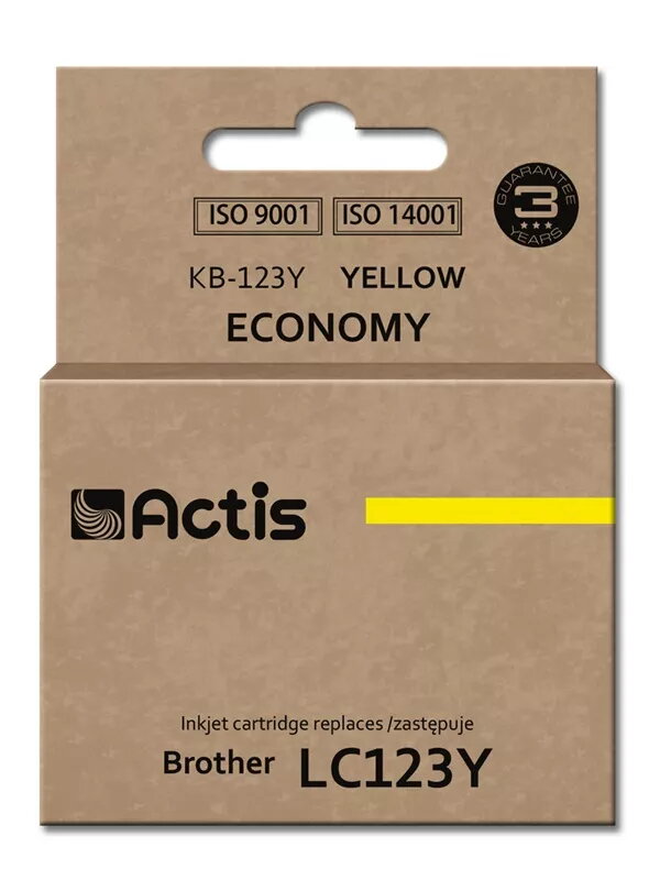 Tintes kasetne Actis KB-123Y saderīga ar