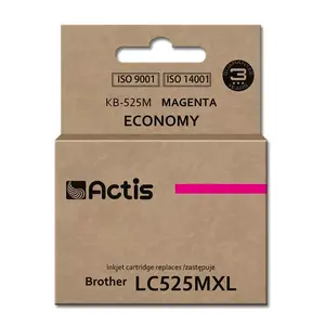 Совместимый картридж ACTIS KB-525M — замена Brother LC-525M, стандартная ёмкость, 15 мл, пурпурный