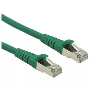 Networking Cable ROLINE CAT.6a S/FTP Green 10 m