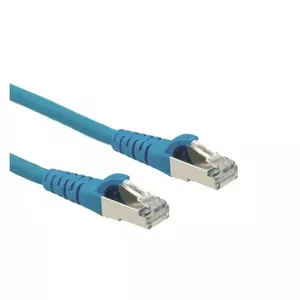 Networking cable ROLINE CAT.6a S/FTP RJ45 10m Blue