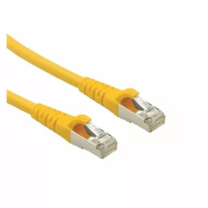Сетевой кабель ROLINE Cat6a S/FTP желтый 15 м