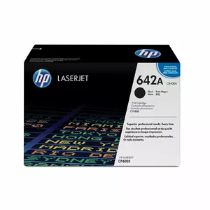 Тонер-картридж для лазерного принтера HP 642A (CB400A) черный, 1 шт., лазерная печать, 1.7 кг