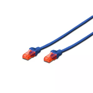 Tīkla kabelis Digitus CAT 6 U/UTP RJ-45 Cat6 0.25m Zils