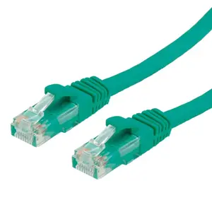 Networking Cable VALUE Cat6a 1.5m Green U/UTP
