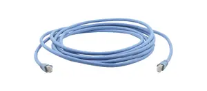 Сетевой кабель Kramer C-UNIKAT-125 Cat6a U/FTP RJ-45 папа - RJ-45 папа позолоченные контакты 38.1 м синий