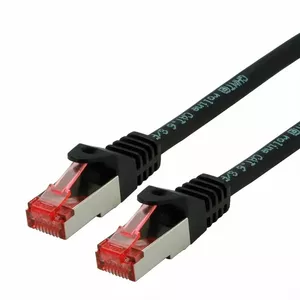 Networking Cable ROLINE Cat6 1m Black S/FTP (S-STP) 21.15.2651