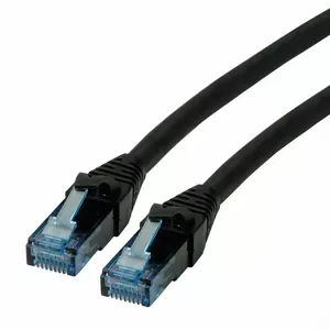 Networking Cable ROLINE 21.15.2756 Black 7.5 m Cat6a U/UTP