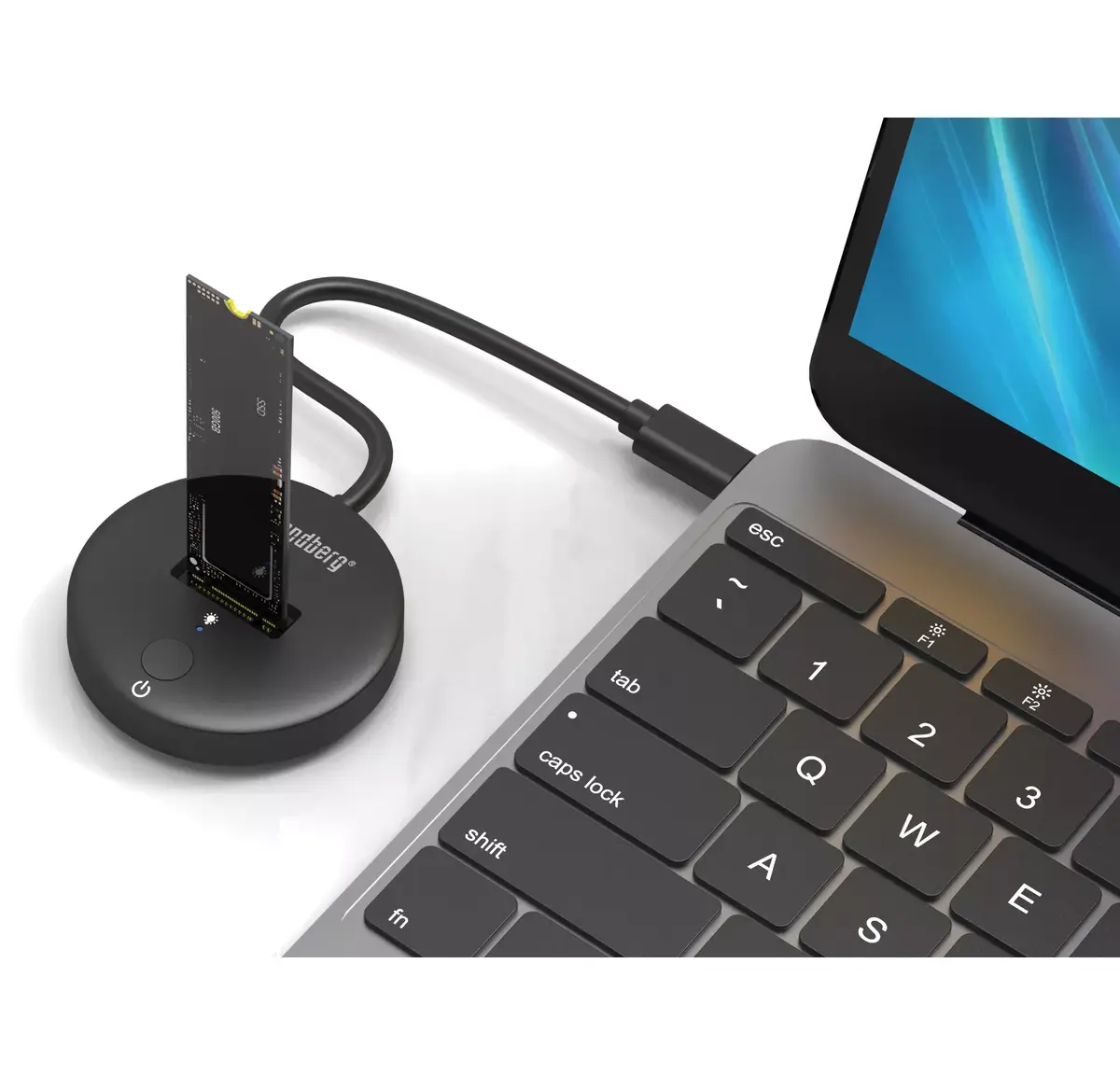 Док-станция Sandberg USB 3.2 для M.2+NVMe SSD Photo 3