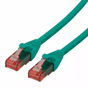 Networking Cable ROLINE 21.15.2943 RJ45 Cat6 0.3m Green