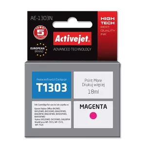 Compatible ink cartridge ActiveJet AE-1303N for Epson T1303 Magenta, 18 ml, High (XL) yield