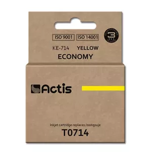 Cartridge ACTIS KE-714 compatible yellow ink for Epson T0714/T0894/T1004 13.5 ml standard yield