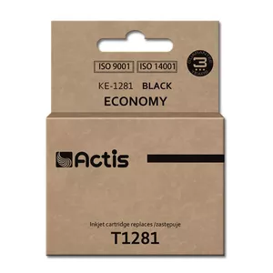 Compatible ink cartridge ACTIS KE-1281 for Epson T1281, black, pigment 15 ml, standard yield
