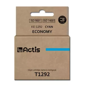 Ink cartridge ACTIS KE-1292 Cyan compatible with Epson, dye-based 15 ml, standard yield, single pack