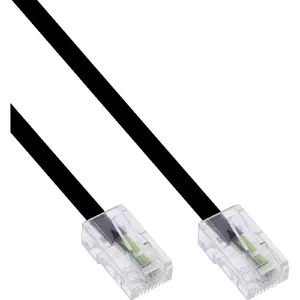 InLine ISDN Cable RJ45 male male 8P8C 20m Black