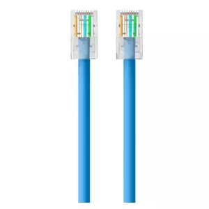 Belkin RJ45-RJ45, Cat6, 5m сетевой кабель Синий