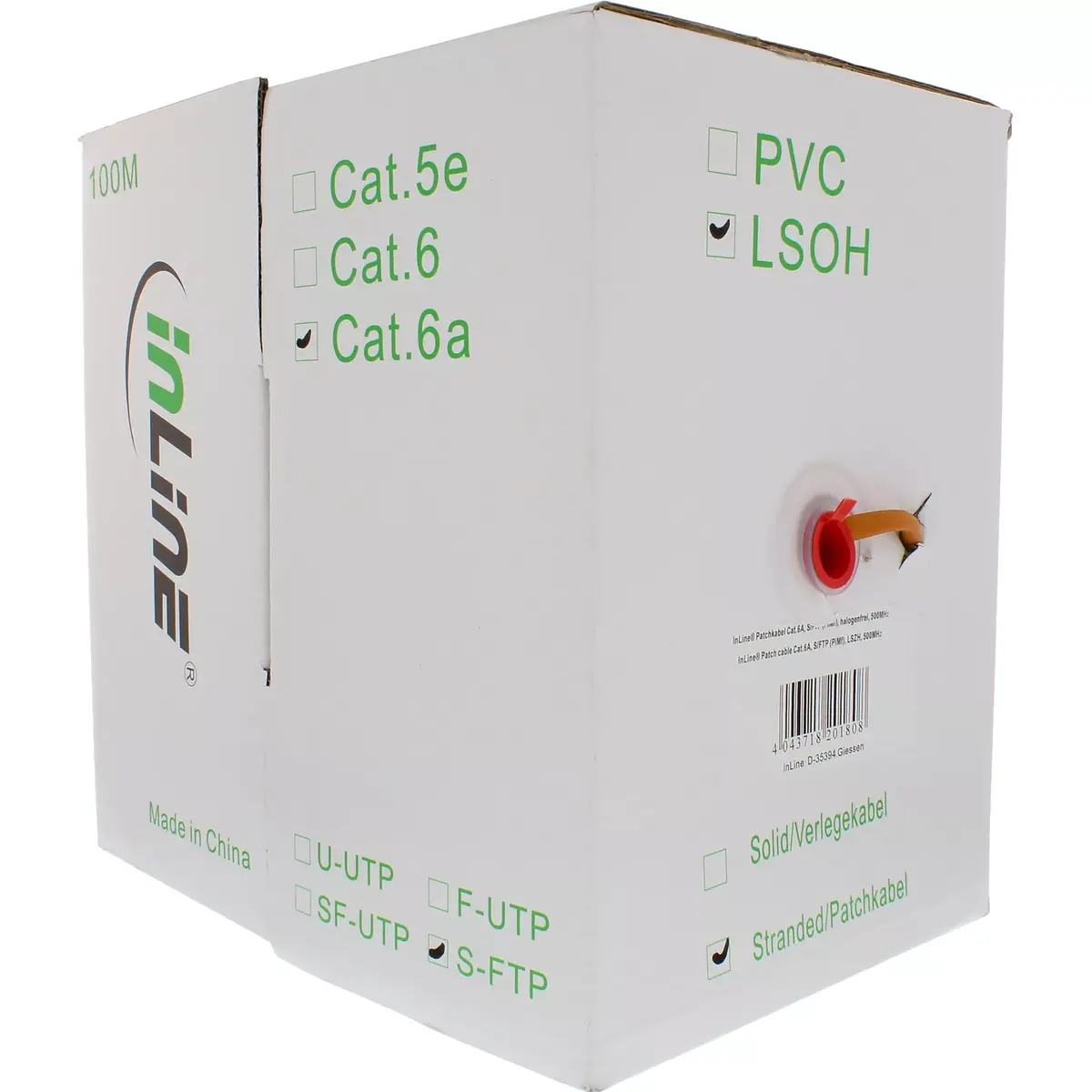 InLine Patch kabelis S/FTP PiMF Cat.6A Photo 2