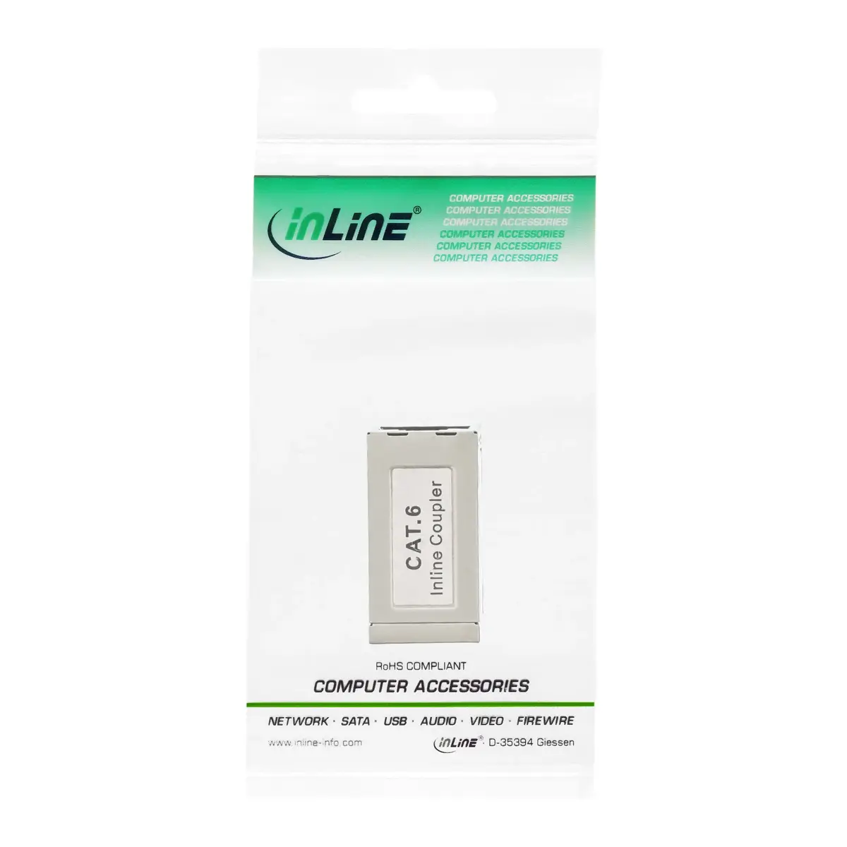 InLine Cat.6 Adapter - 2x RJ45 F/F Photo 3