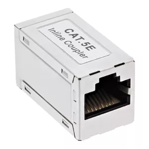 InLine Cat.5e adaptor fully shielded metal 69990E