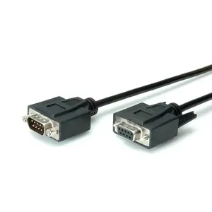 Serial Cable VALUE 11.99.6210 Black 1 m DB-9