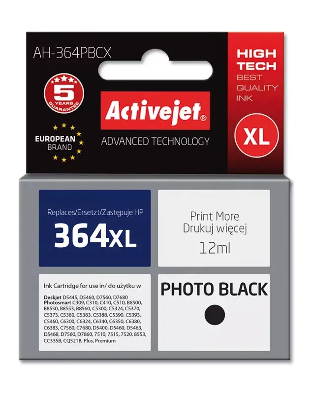 ActiveJet AH-364PBCX ink cartridge (Photo black) for HP Photo 2