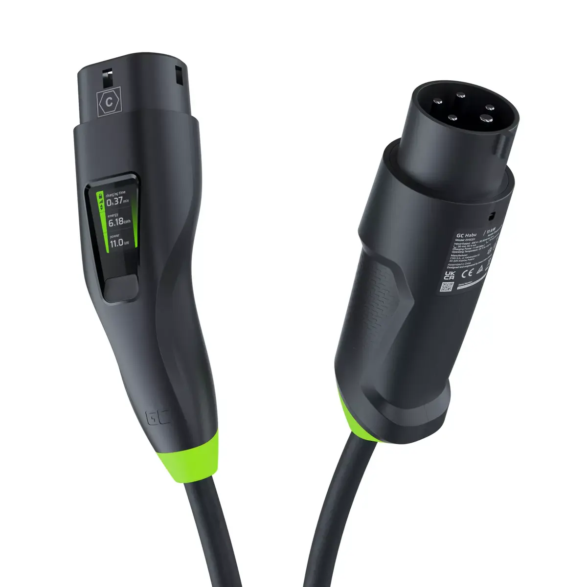 Green Cell EVGC01 Type 2 16A 7 м кабель для зарядки Photo 29