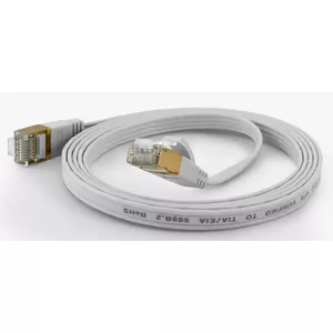 Networking Cable Wantec 7002 RJ-45 Cat6a 0.2m White