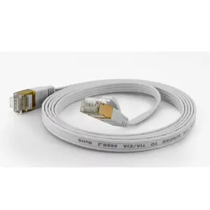 Networking cable Wantec 7011 RJ-45 Cat6a 10 m White